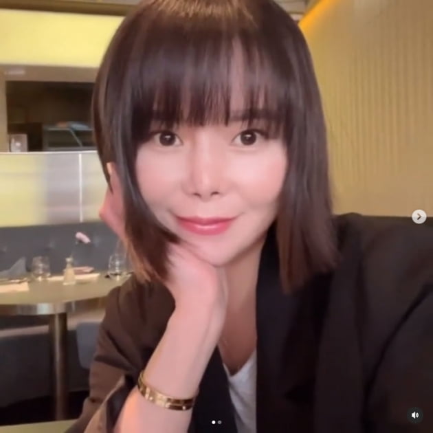 박지연, '♥이수근'보다 12살 연하인데 더 어려보여 "단발병" [TEN★]