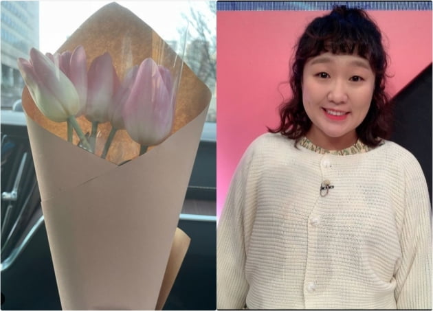 '임신 중' 이수지, '♥남편'이 이유 없이 준 선물…아직도 신혼 분위기 [TEN★]