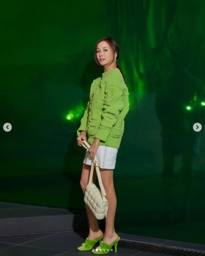 '장동건♥' 고소영, 20대도 부러워할 각선미...명품 행사장 나들이[TEN★]