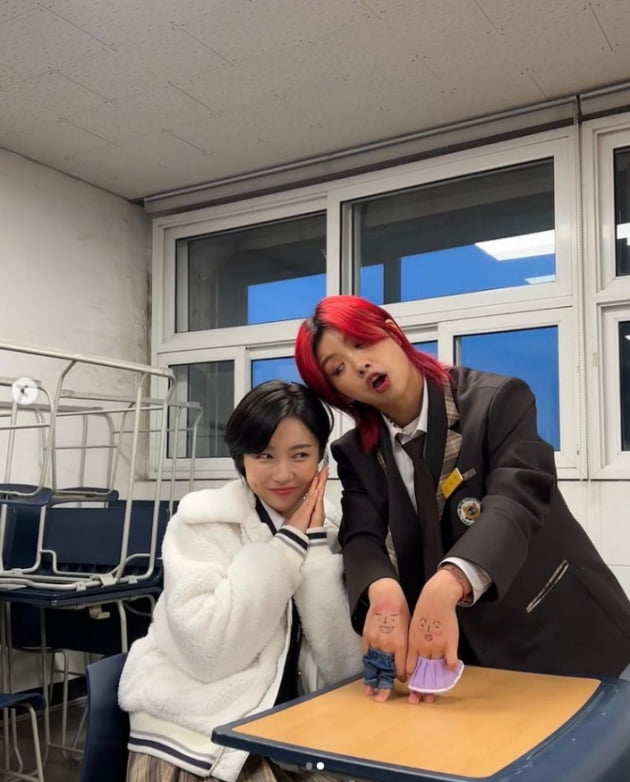 주현영, 아이키·가비와 다정한 분위기...주기자 너무 귀여워~[TEN★]