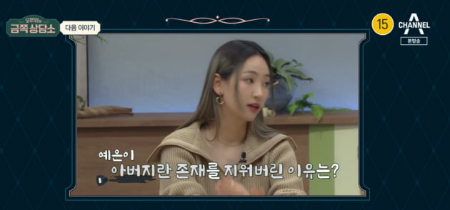 원더걸스 예은 "사기꾼 父 보석금 요구…어디까지 용서해야 할까" ('금쪽상담소') 