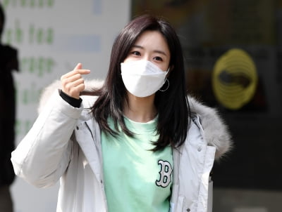 [TEN 포토] 함은정 '사랑의 꽈베기 사랑이 필요합니다'