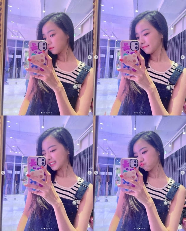 임나영, 사랑스러운 눈맞춤...청순 그 자체[TEN★]
