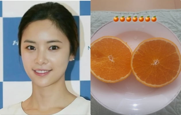 황정음, 맨날 과일만 먹네…'먹덧'도 상큼하게 하는 편 [TEN★]