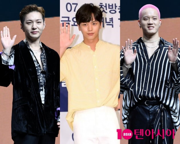 비투비 이창섭(왼쪽부터), 육성재, 프니엘./사진=텐아시아DB