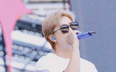 방탄소년단 RM, 프로페셔널한 리더…무대 위 빛나는 골든 리트리버[TEN★]