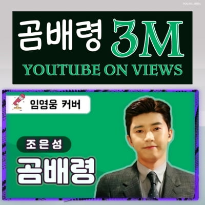 임영웅, '곰배령' 커버 영상 꾸준히 인기…300만뷰 돌파