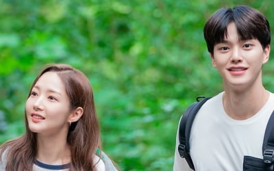박민영♥송강, 캠핑 떠났다…불청객 윤박 등장 ('기상청 사람들')