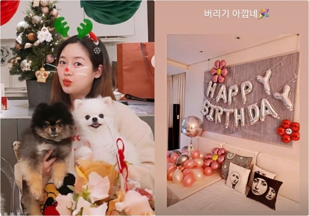 성유리, 열흘 동안 이어진 생일파티?…"버리기 아깝네" [TEN★]