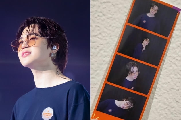 '인생 네 컷' 방탄소년단 지민 인스타 감성 제대로 감잡았어!...달달 팬서비스