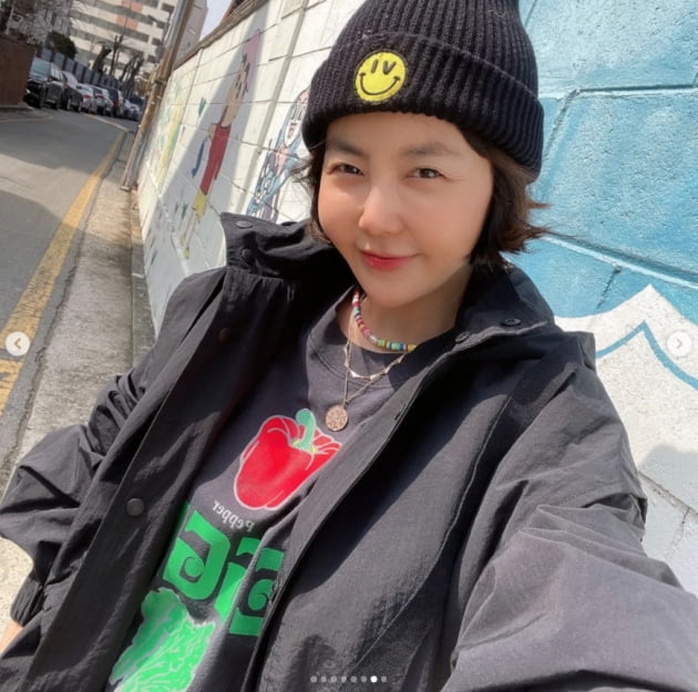 '100억 CEO' 황혜영, 러블리한 힙한 스타일...쌍둥이 맘 맞어?[TEN★]