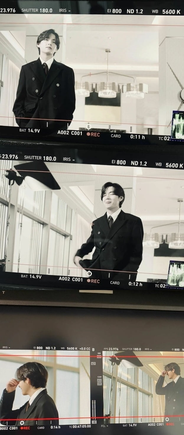 방탄소년단 뷔, 영앤리치 CEO '김회장'변신...감출 수 없는 장난기