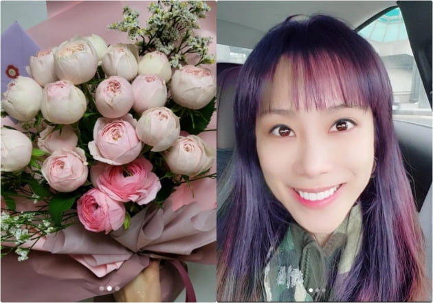 조민아, ♥남편의 화이트데이 선물에 감동…"앞으로 더욱 활짝 피어날 내 인생 같다"  [TEN★]