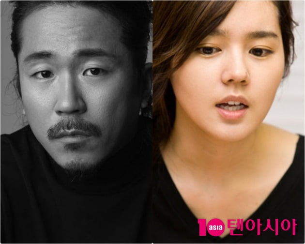 배우 양익준, 한가인./사진=SNS, 텐아시아 DB