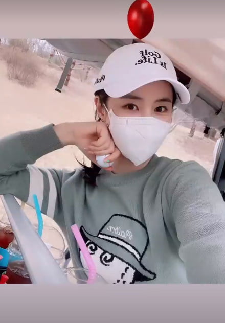 권유리, 역시 소녀시대…골프복도 찰떡 [TEN★]