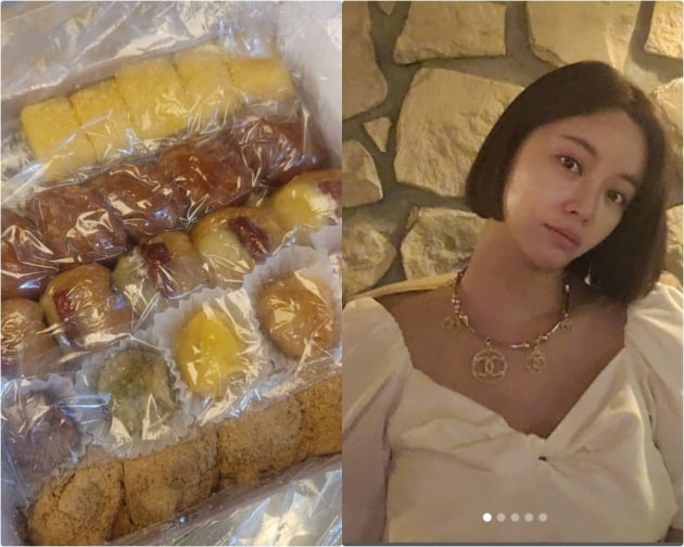 황정음, 출산 이틀 만에 활발한 SNS 활동…"꺄 너무 맛나요" [TEN★]