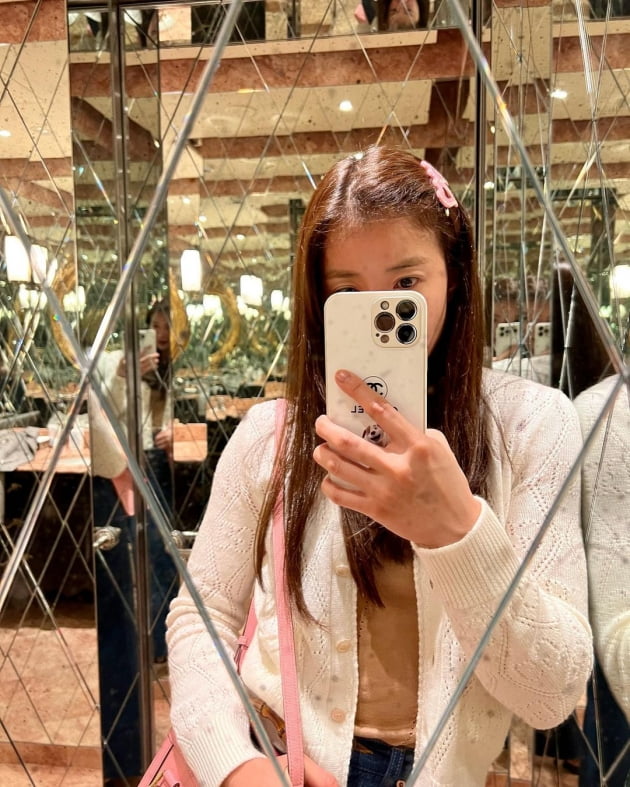 '사업가♥' 이시영, 명품 G사 들고 입는 것도 모자라 이젠 먹기까지 "맛있고 예뻐" [TEN★]