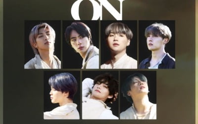 [공식] 방탄소년단 'ON' MV 3억 뷰 돌파…통산 19번째 대기록