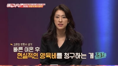 [종합] 국대 출신 스포츠 스타, 바람나 일방적 이혼 통보 "양육비도 안 줘" ('애로부부')