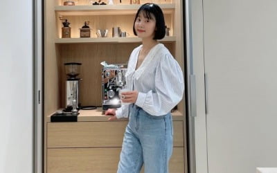 한지혜, ♥검사 사모님이라 집에서도 차려입나 했는데 "무수리로 돌아옴" [TEN★]