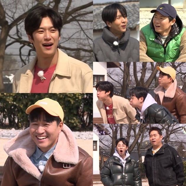 '호호바' 나인우, 김종민 예능 특훈 받았다…다크호스 '용바'로 급부상('1박)