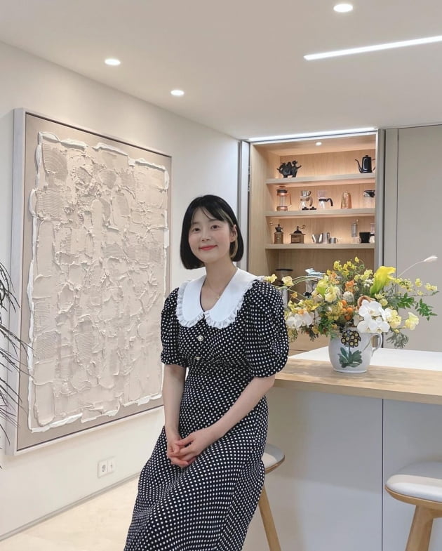 "둘째 가진 거 아니냐고"…'9개월 딸맘' 한지혜, ♥검사 남편의 솔직한 애정 표현 [TEN★]