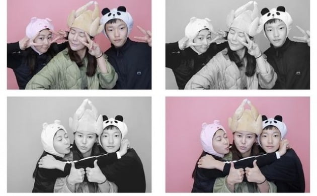 송지아, JYP가 두고두고 후회할 미모…박연수·송지욱과 ♥ 넘치는 네 컷[TEN★]