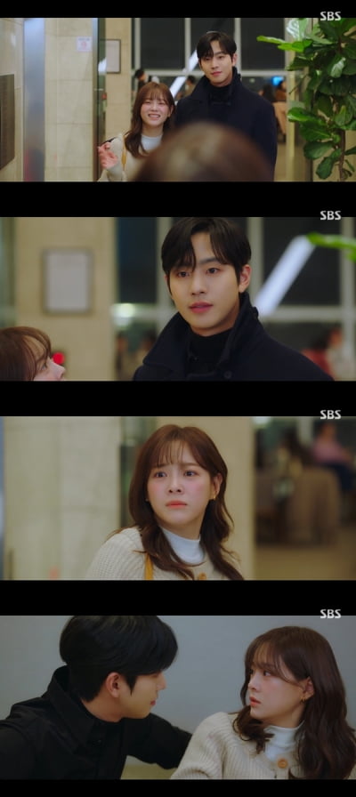 [종합] 김세정, ♥안효섭의 "내 옆에 있어요" 진심 고백에 입맞춤 ('사내맞선')