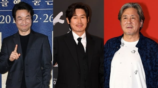 배우 한석규, 설경구, 최민식./ 사진=텐아시아DB