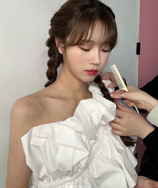 이미주, 식스센스급 귀여움…잊고 있던 러블리 매력 [TEN★]
