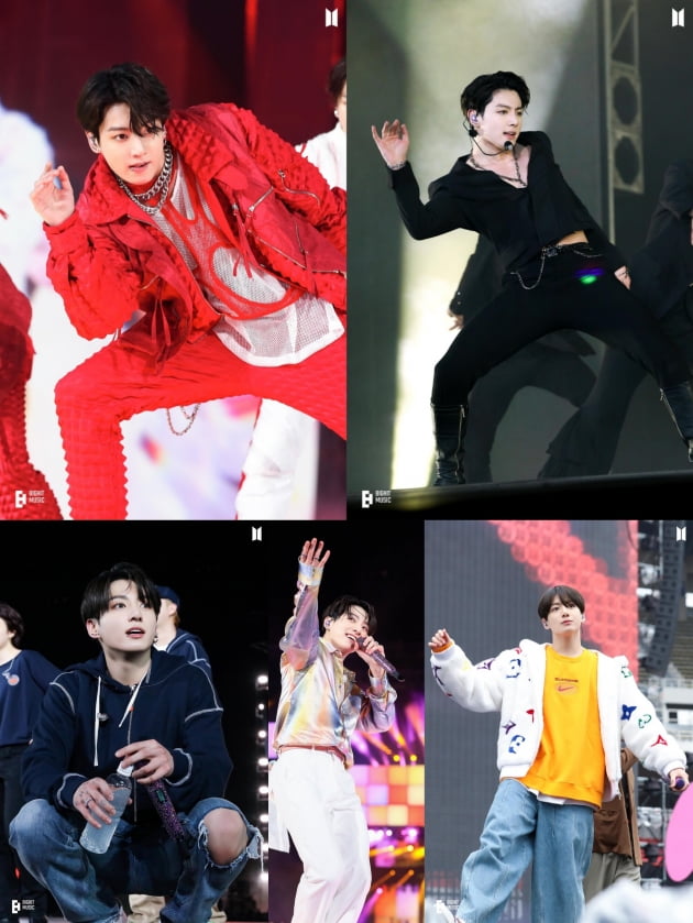 방탄소년단 정국 'PTD' 포토 스케치서 청량·순수 미소년→절정의 옴므파탈 남신미