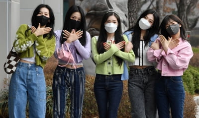 [TEN 포토] 레드벨벳 '타이틀곡 '필 마이 리듬' 포인트 안무'