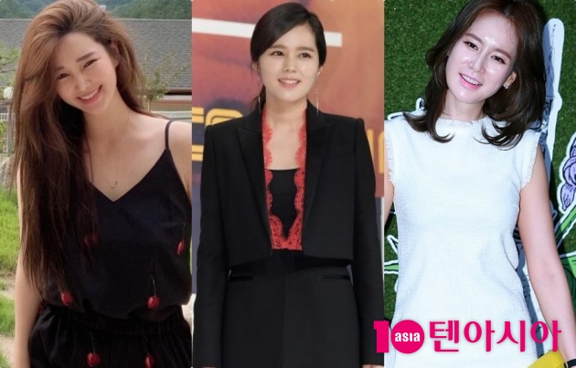 주아민, 한가인, 이혜원./사진=텐아시아DB, SNS