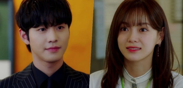 안효섭♥김세정, 비밀 연애 시작…꿀 뚝뚝+설렘 가득 둘만의 시그널('사내맞선')