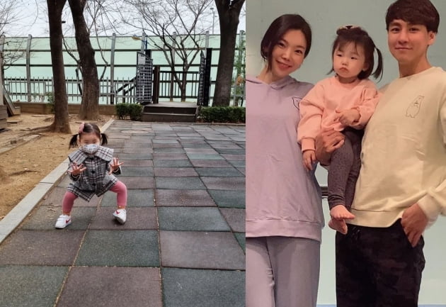 '이다은♥' 윤남기, 어느새 일상이 된 딸 육아 "크앙 이리왕 내려왕 우왕" [TEN★]