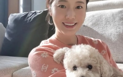 '의사♥' 이정현, 명품 C사 니트 입고 집안에서 태교 중 "햇살 좋아"[TEN★]