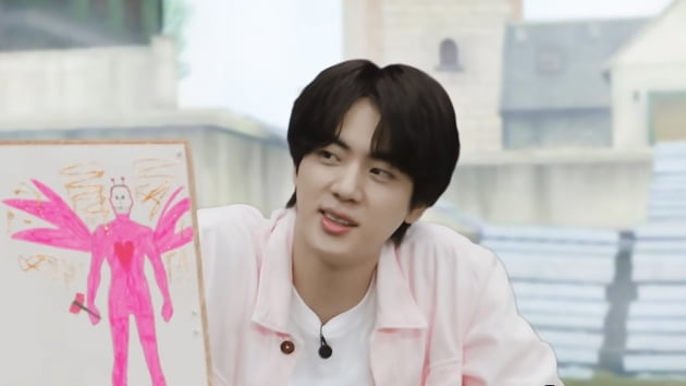 방탄소년단 진, 프리파이어 캐릭터 디자인 ...'분홍천사공듀'