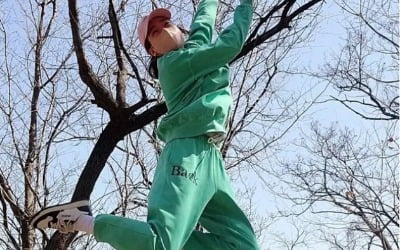 '백종원♥' 소유진, 얼마나 신나면 대체 몇 미터를 뛴 거야? "봄이다 증말!" [TEN★]