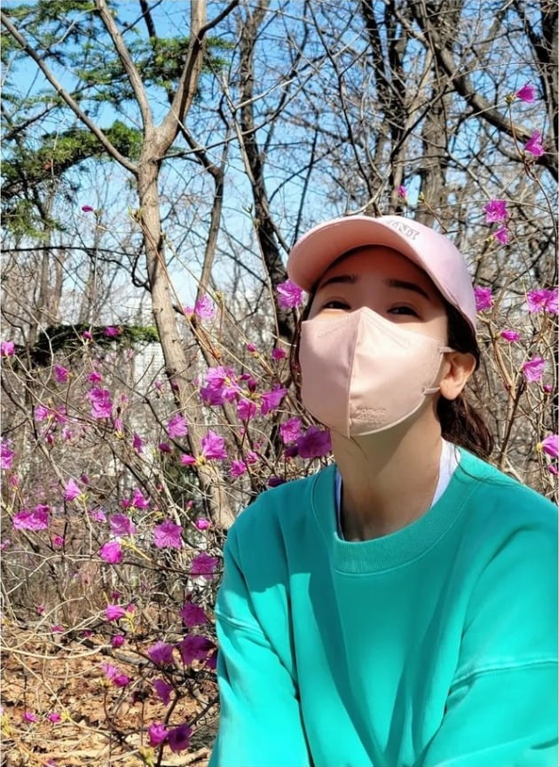 '백종원♥' 소유진, 얼마나 신나면 대체 몇 미터를 뛴 거야? "봄이다 증말!" [TEN★]