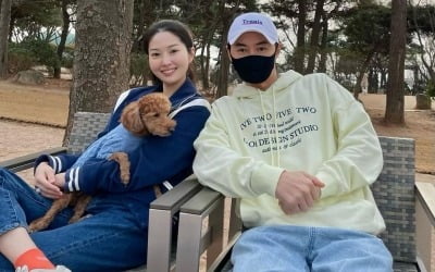 류이서, ♥전진과 또 알콩달콩 카페 데이트…날씨도 돕네 "따뜻해져서 좋아" [TEN★]