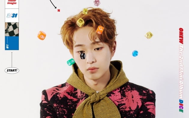 샤이니 온유, 두 번째 솔로 '다이스' 스케줄 포스터 공개…기대 UP