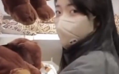 '싱글맘' 배수진, ♥연상 남친의 짓궂은 장난에 도끼눈 "하…" [TEN★]