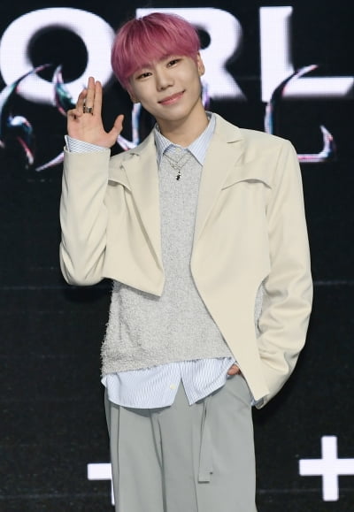 [TEN 포토] 나인아이 태훈 '분위기 메이커'