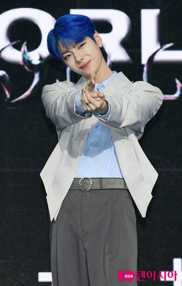 [TEN 포토] 나인아이 지호 '애교쟁이 막내'