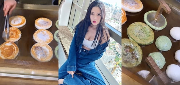 클라라, 달달한 호떡은 못참지...팬 "개미 허리 가진 사람은 호떡 안 먹을 줄"[TEN★]