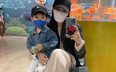 '이필모♥' 서수연, 둘째 임신 중 첫째와도 달달 데이트 "배 더 무거워지기 전에" [TEN★]