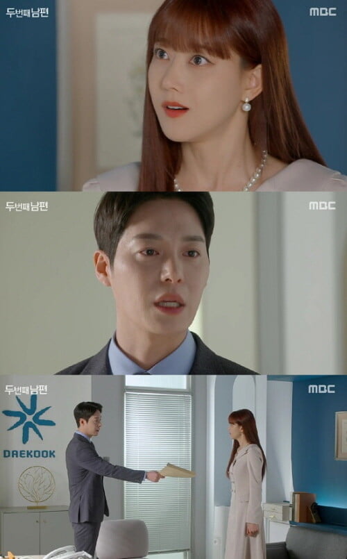 한기웅, 오승아 출생 비밀 알고 이혼 요구..."회장님 친 딸도 아니잖아"('두 번째 남편')