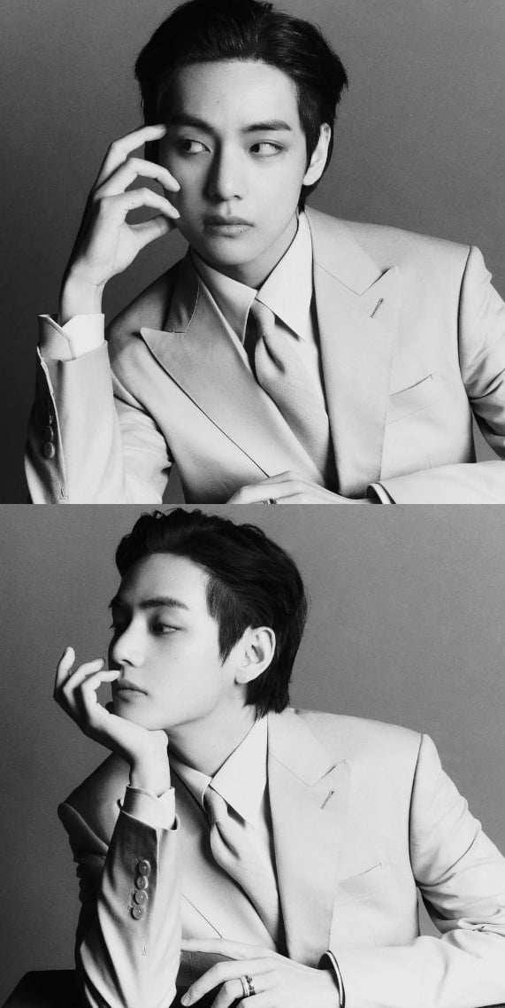 방탄소년단 뷔, 얼굴천재의 빈틈없는 아름다움[TEN★]