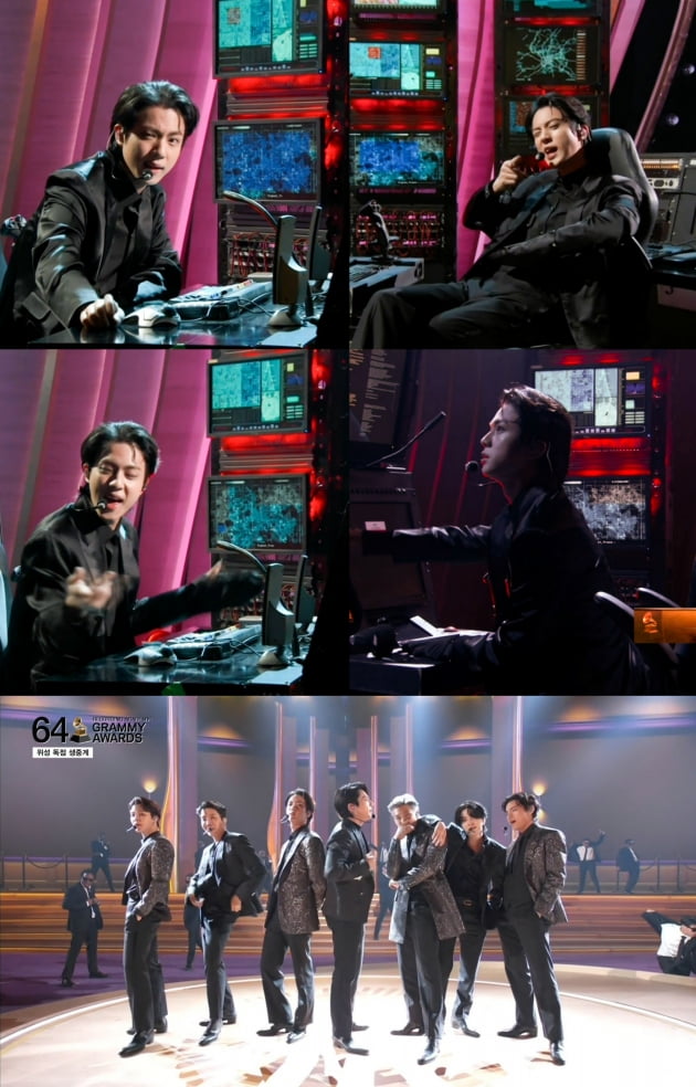 방탄소년단 진 '천재해커로 변신 특별한 무대' 그래미 어워드