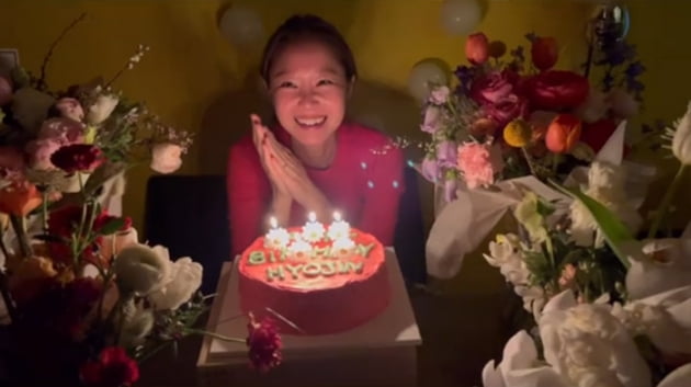 "이쁘니" 공효진, ♥케빈오와 열애 인정 후 첫 생일…입이 안 다물어지는 기쁨 [TEN★]